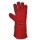 Grillhandschuhe Texas rot aus Rindspaltleder Bild 2