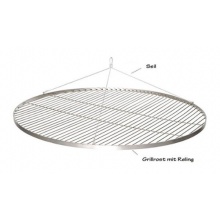 XXL 70 CM GRILLROST EDELSTAHL SCHWENKGRILL GRILL ROST Bild 1
