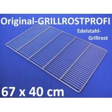 Edelstahl-Grillrost 67 x 40 cm,Grillrostprofi Bild 1