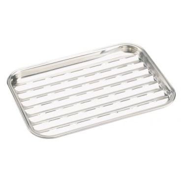 Landmann Grillschale Edelstahl, 32,5 x 24,5 x 2 cm Bild 1