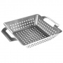 Bruzzzler Edelstahl Grill-Korb,Grillschale rechteckig Bild 1