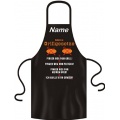 Grillschrze mit Namensaufdruck von Art und Fun Bild 1