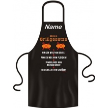 Grillschrze mit Namensaufdruck von Art und Fun Bild 1