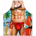 Grillschrze Baywatch Macho Mann von Pfiffig Wohnen Bild 1
