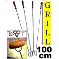 4 x groe Grillspiee, lange 100 cm Wurstspiee lbaum Bild 1