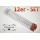 12 x 1 METER 100 cm lange Grillspiee mit Gabel lbaum Bild 1
