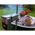Auspit Set aus rostfreiem Edelstahl, Grillspie Bild 1