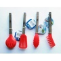 KCHENZANGE Set ROT Edelstahl Grillzange von Eco Bild 1