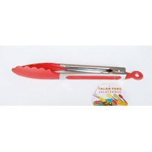 KOCHZANGE 26cm ROT Edelstahl Grillzange Salatzange Eco Bild 1
