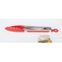 KOCHZANGE 26cm ROT Edelstahl Grillzange Salatzange Eco Bild 1