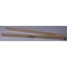 IundO BBQ Hartholz Grillzange, Wrstchenzange Bild 1