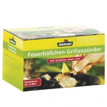 Dehner Living Grill-Set: 2 x 2.5 kg Holzkohle Bild 1