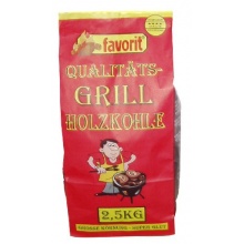 Favorit 2500 Grill-Holzkohle 2.5 kg Bild 1