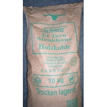 Holzkohle Grillkohle El Toro Steakhaus 10kg Bild 1