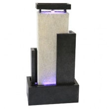 Gartenbrunnen, Brunnen, In und Outdoor mit LED Modell Rhein Bild 1