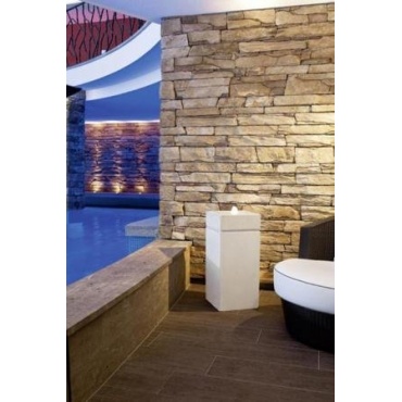 Design Wasserbrunnen Quadrigo mit LED Beleuchtung fr Innen und Auen Bild 1