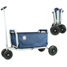 Beachtrekker LiFe Farbe blau Faltbarer Bollerwagen  Bild 1