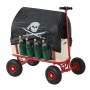 Bollerwagen Handwagen Oliveira inkl. Sitz,Mendler Bild 1