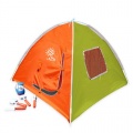 Kinderzelt mit Werkzeugset von Relaxdays Bild 1