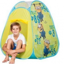 John 74244 - Pop Up Kinderzelt Minions, gelb Bild 1
