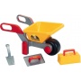 Wader Kinder Schubkarre Plastik Contruct 4-tlg 63 cm Bild 1