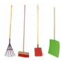 4x Kinder Gartengerte Schneeschaufel Schaufel Besen Bild 1