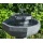 Castille Programmierbarer Solarbrunnen Vogelbad mit LED-Beleuchtung Bild 5