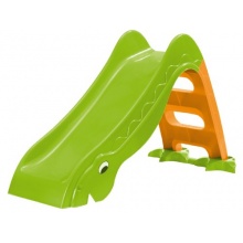 Outdoor Kinderrutsche TV und GS geprft grn orange Bild 1