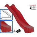Kinderrutsche Wellenrutsche 2.40m rot,TV/GS,LoggyLand Bild 1