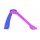 Little Tikes 172410E3 - Kinderrutsche Basic - Pink Bild 3
