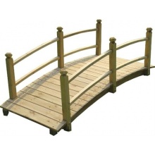 Teichbrcke Teich Brcke Holzbrcke Gartenbrcke Bild 1