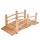 Teichbrcke Gartenbrcke aus Holz mit Gelnder Bild 1