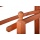 Holz Brcke mit Gelnder rot - braun Bild 2