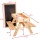 3in1 Kindersitzgarnitur Holz Maltisch toys4u Bild 2