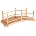 TecTake Gartenbrcke Teichbrcke Holzbrcke Bild 1