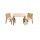 Impag Kindersitzgruppe 1 Tisch + 2 Sthle York Buche Bild 1