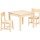 KidKraft 21221 - Aspen Tisch mit 2 Sthlen - natur Bild 1