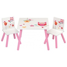 4Uniq Kindersitzgruppe Eule Tisch,Sthle  Bild 1