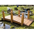 Teich-Brcke aus Holz fr Gartenteich Bild 1