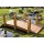 Teich-Brcke aus Holz fr Gartenteich Bild 1