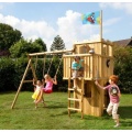 Spielanlage,Spielturm FIPS Ritterburg Klettergerst Bild 1