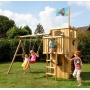 Spielanlage,Spielturm FIPS Ritterburg Klettergerst Bild 1
