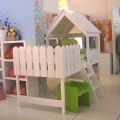 Spielbett Klettergerst Hochbett BAUMHAUS,DES GmbH Bild 1