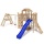 ISIDOR Funny Foo Kletterturm Rutsche Klettergerst Bild 1