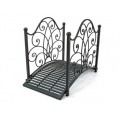 Brcke Spacio Eisenbrcke mit Gelnder Gartenbrcke Lnge 124 cm Bild 1