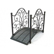 Brcke Spacio Eisenbrcke mit Gelnder Gartenbrcke Lnge 124 cm Bild 1