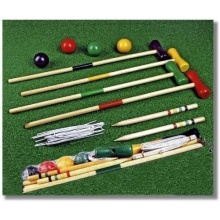 Krocket Set Family fr 4 Spieler Bild 1