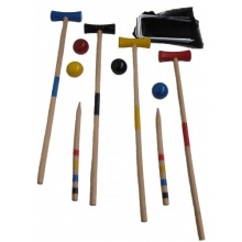 Krocket Set, Kricket, Krocketset Cricket,Crocket 66139 Bild 1