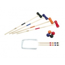 Krocket-Spielset 60cm 4 Spieler Bild 1