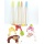 Farbenfrohes Krocket-Spiel aus Holz fr 1-4 Spieler  Bild 1